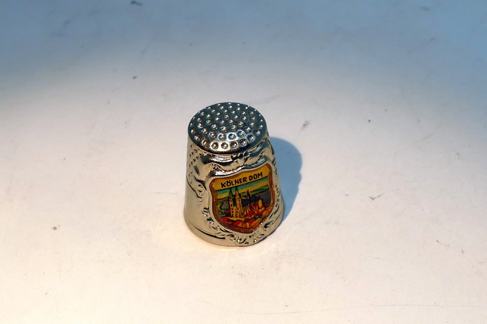 Thimble Souvenir Kolner Dom metal Germany