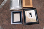 Wooden 5X7" 8X10"  Picture Photo Frame Gold  tone Black Pack of 4 mixed lot