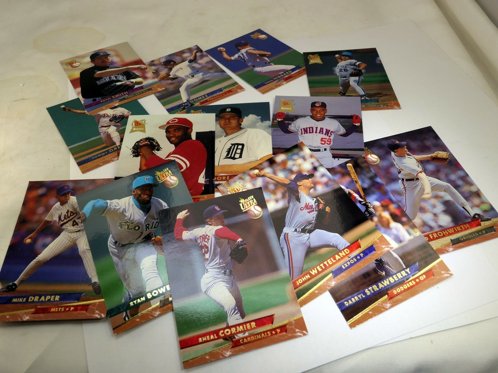 FLEER ULTRA '93 1993 Baseball Trading Cards lot of 14 cards limited edition