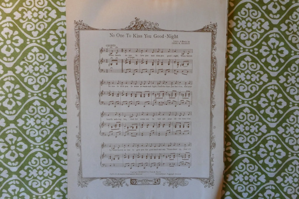 Always In The Way, 1924, by Chas K. Harris