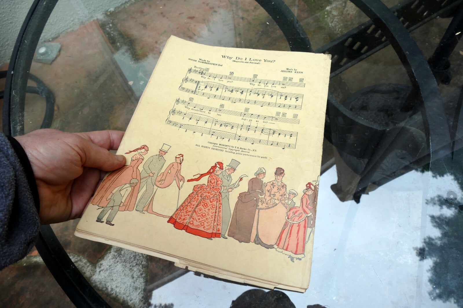 Florenz Ziegfreld Show Boat Jerome Kern Sheet Music 1928 ol' Man River