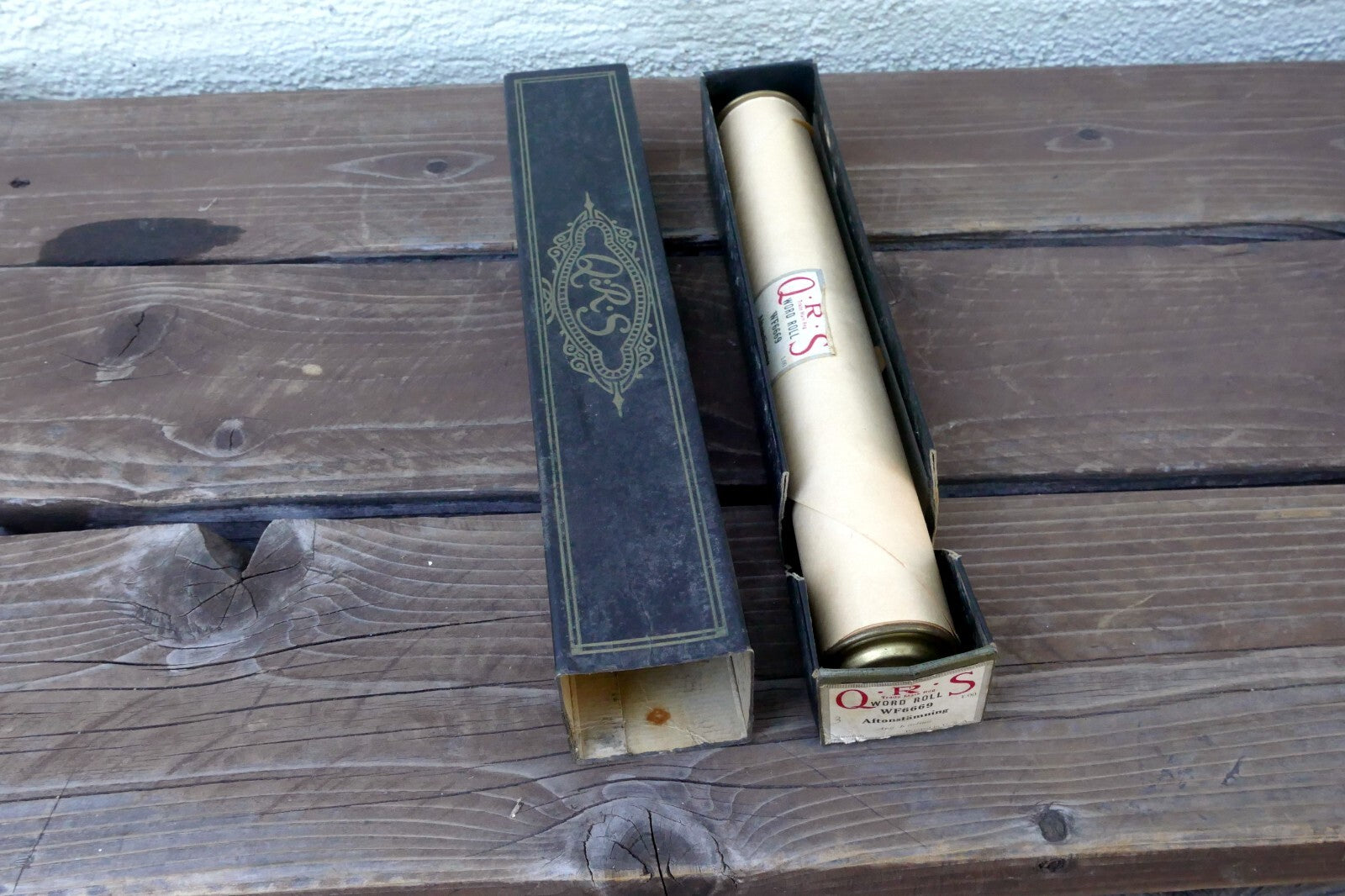 QRS Word Piano Roll WF6669 Aftonstamning August Körling: Aftonstämning