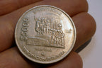 5000 PESOS 1988 MEXICO  World OIL INDUSTRY COIN