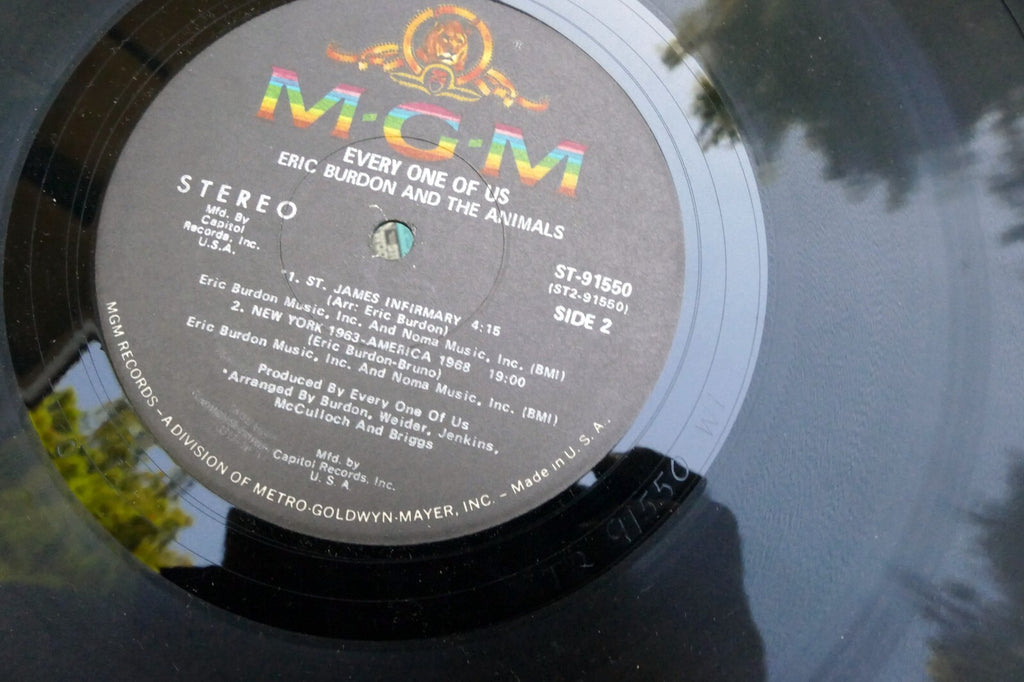 The Animals EVERY ONE OF US LP Vinyl Stereo MGM Record Album SE-4553 ST 91550