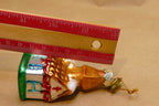 Thomas Pacconi Glass Ginger bread House Christmas Ornament 3"