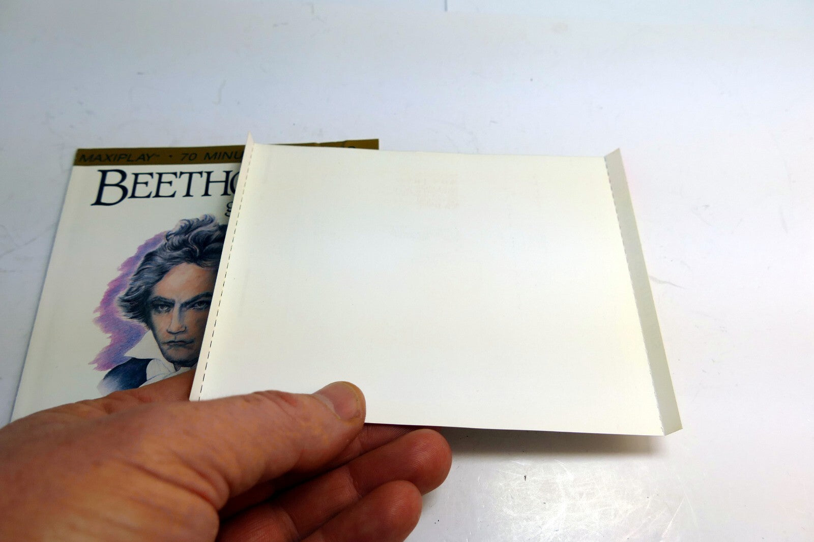 INLAY Cover ART Only - NO Case or CD included Beethoven Greatest Hits Maxiplay