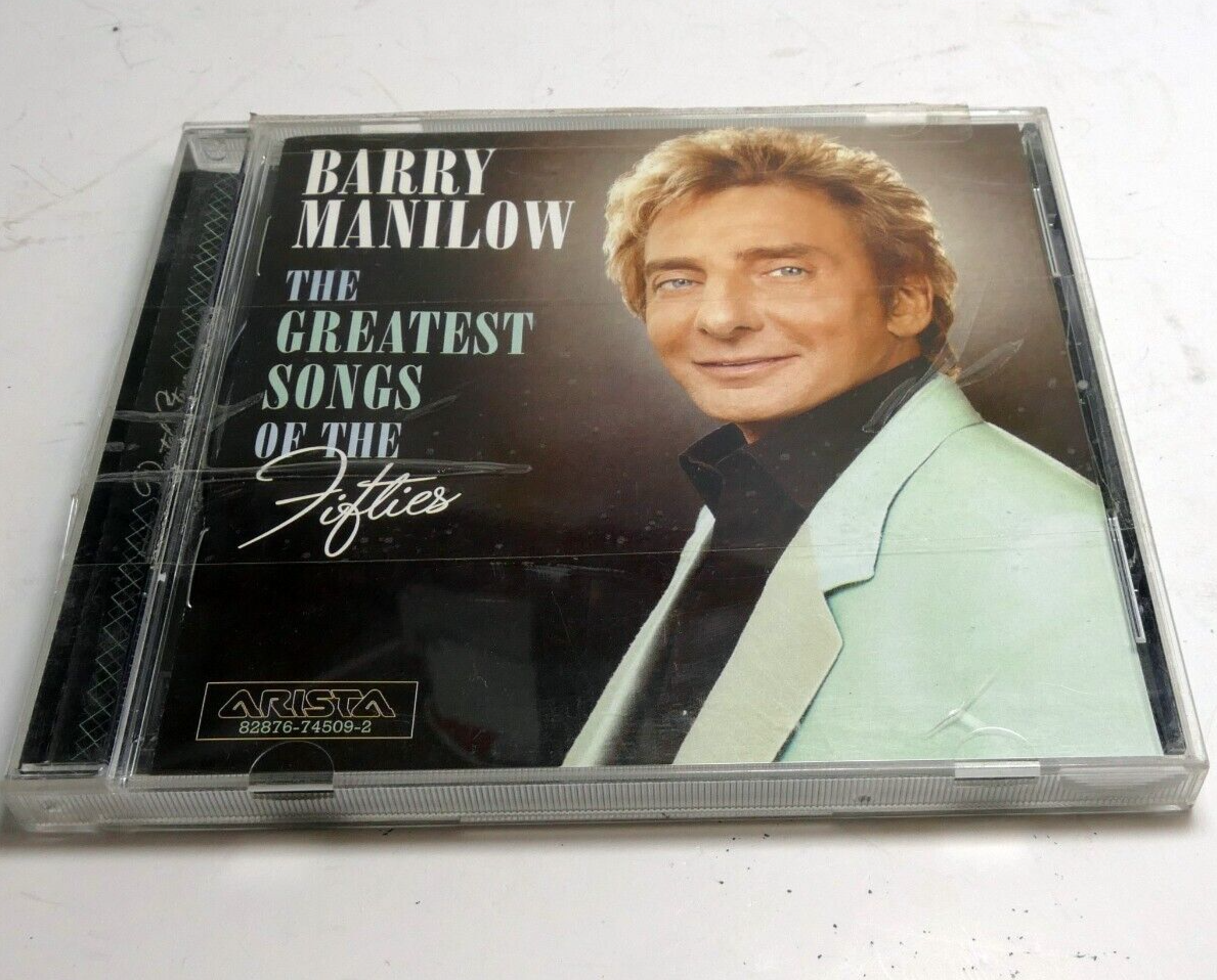 The greatest songs of the fifties   audio cd by barry manilow   very good