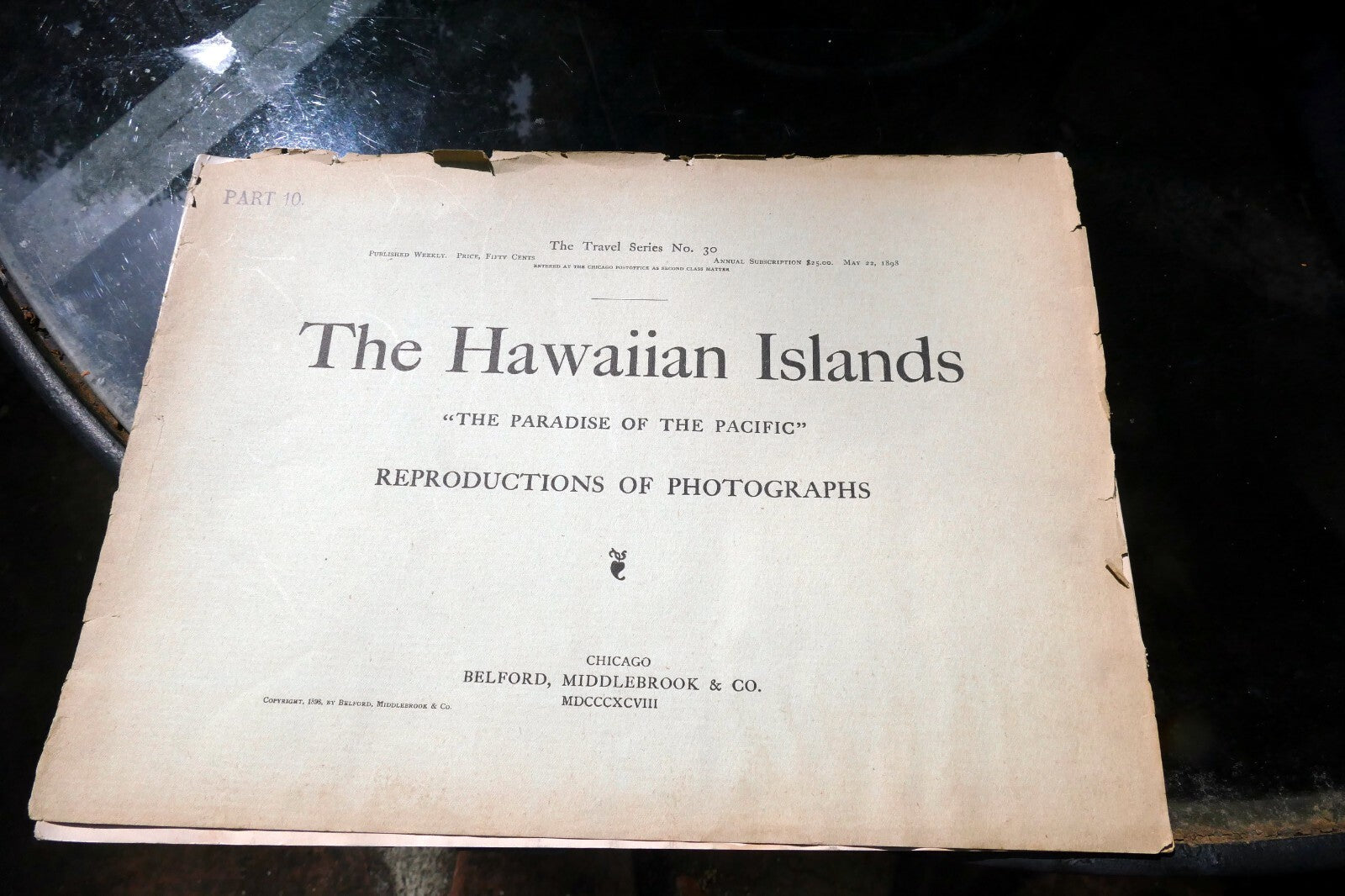 The hawaiian islands paradise of the pacific book photographs journal may 1898
