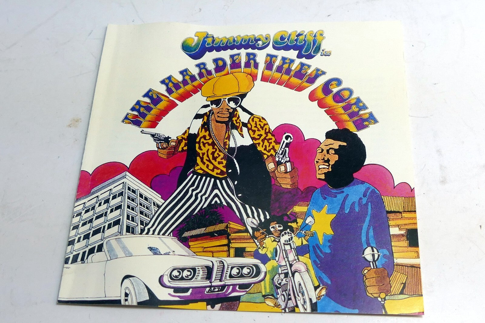 Inlay cover art only no case or cd included   jimmy cliff the harder they come
