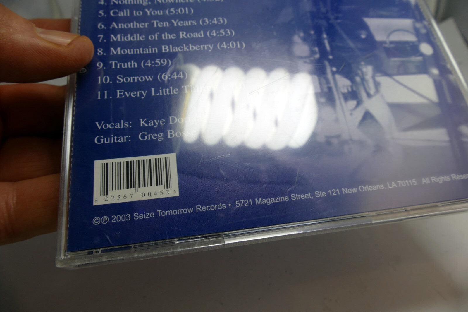 Tandem - Live in New Orleans Music CD TMST-01 2003 seize Tomorrow