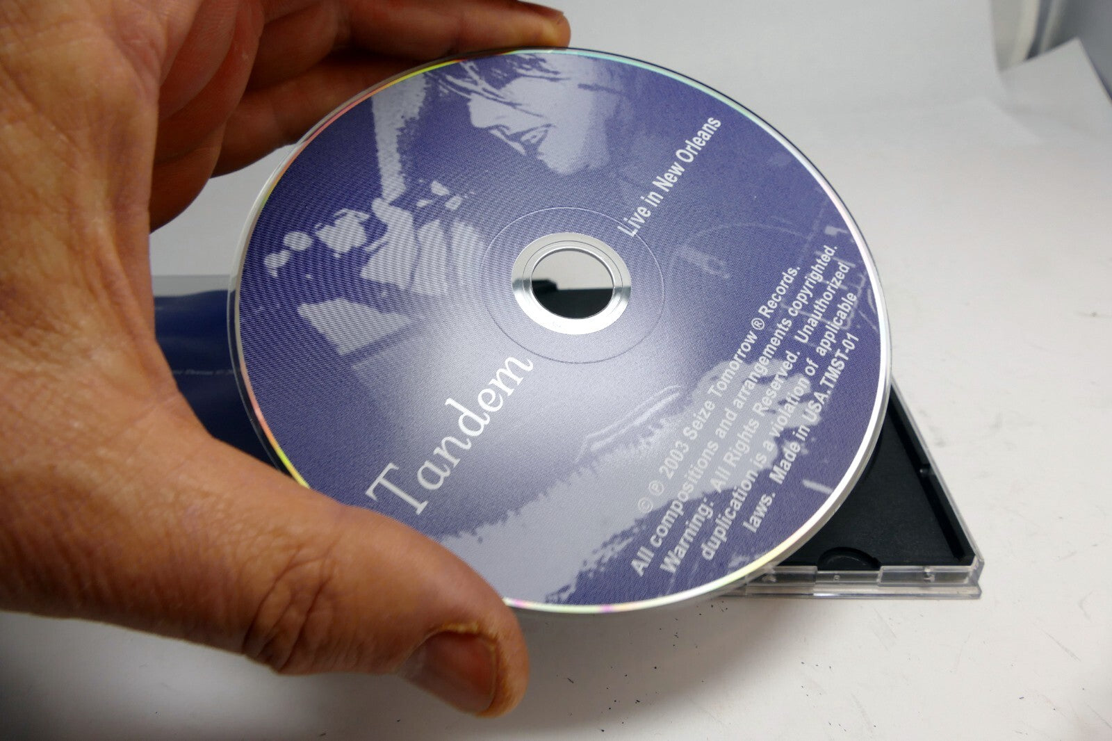 Tandem - Live in New Orleans Music CD TMST-01 2003 seize Tomorrow