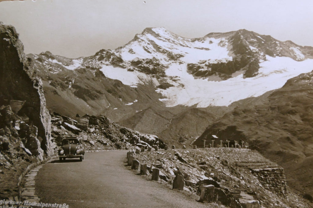 Grossglockner mit brennkogel alpine road postcard austria   unposted