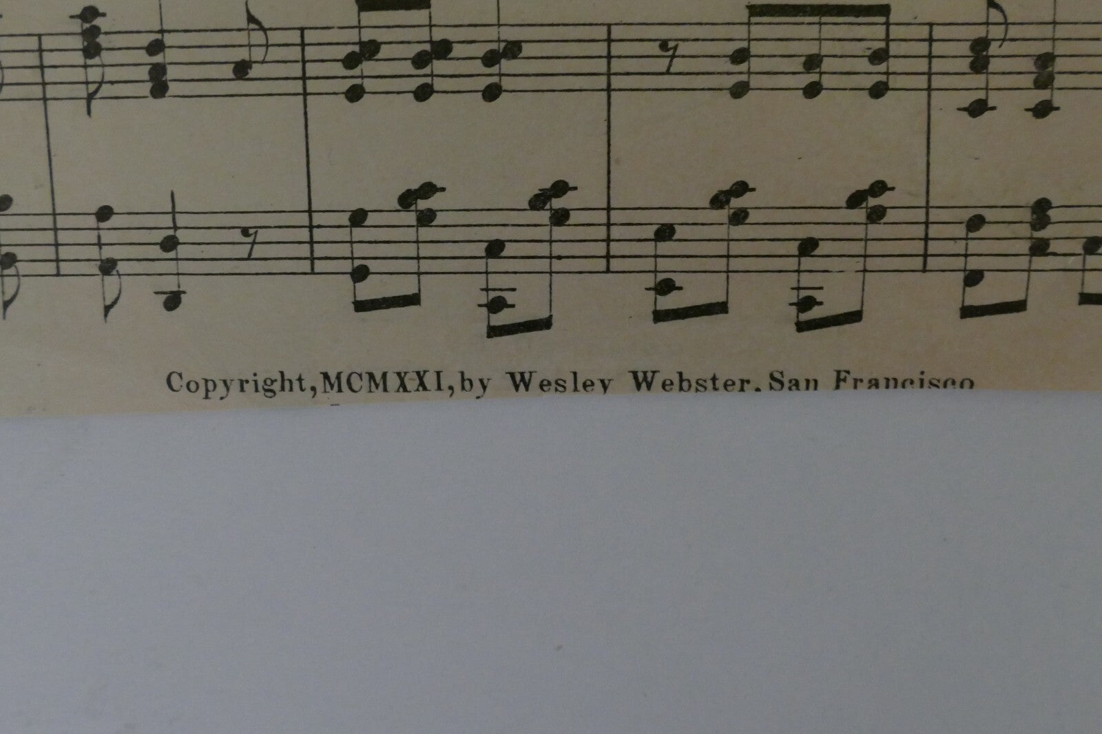 Wha Wha (That Imaginary Isle), 1921, by Phil Furman and Lester Stevens