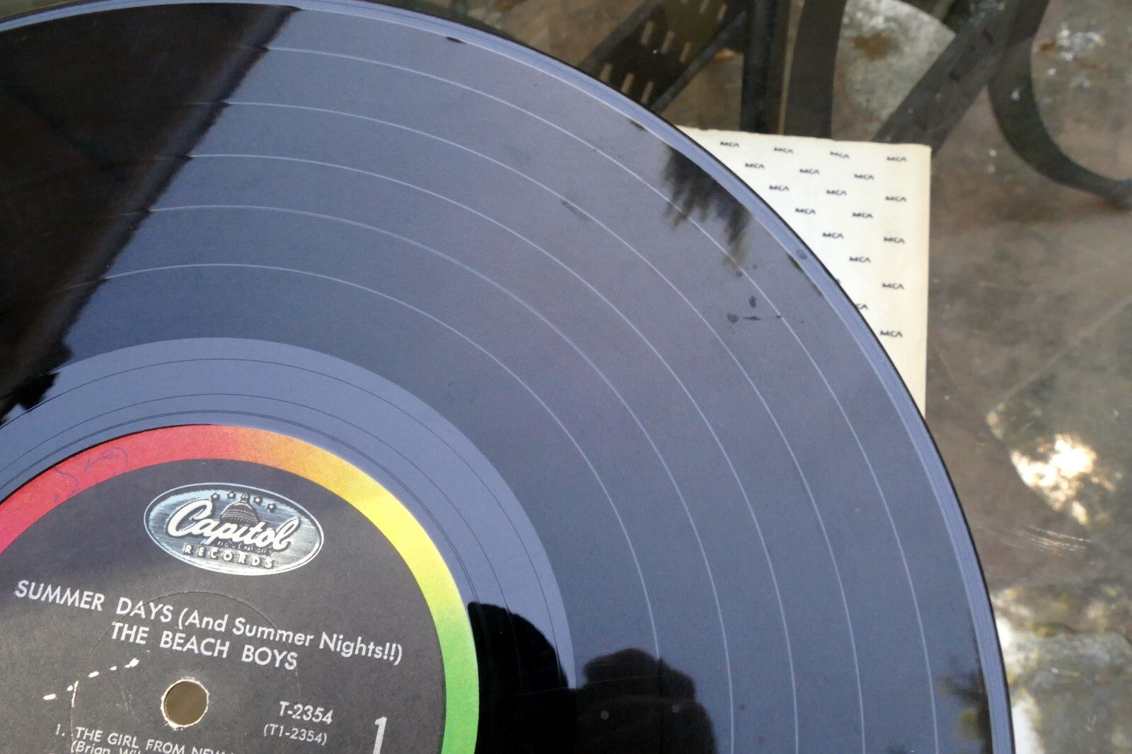 Beach Boys Summer Days LP (1965) Vinyl Record Album 12” T-2354 (missing cover)