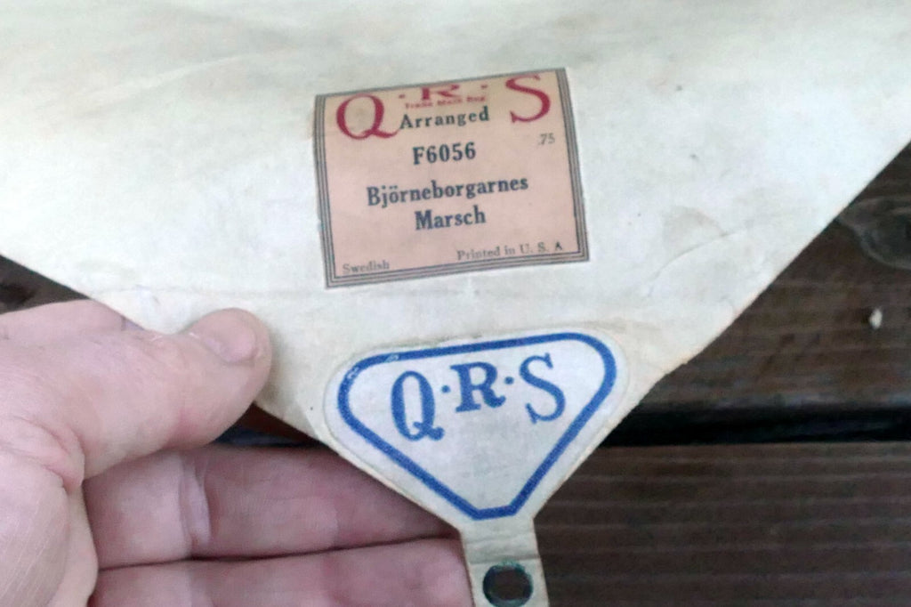 QRS Arranged F6056 Björneborgarnas Marsch Guts & Blackpowder piano roll