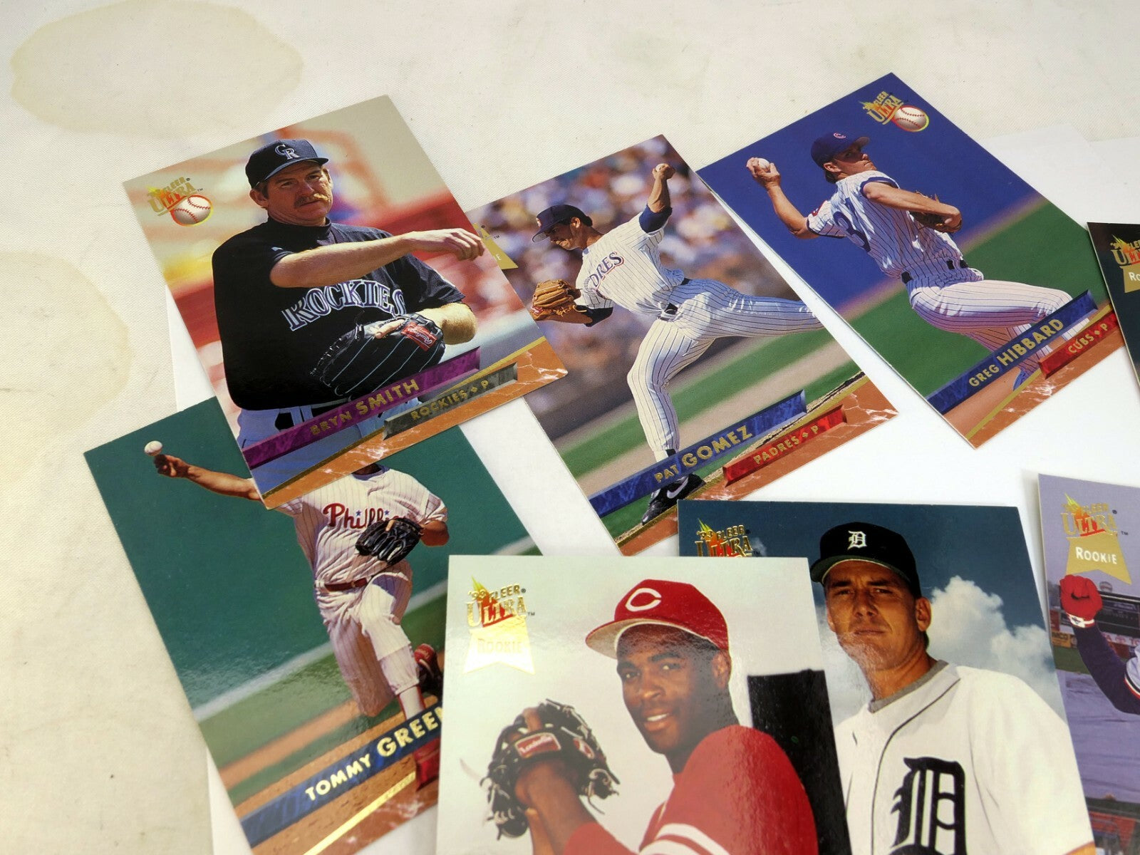 FLEER ULTRA '93 1993 Baseball Trading Cards lot of 14 cards limited edition