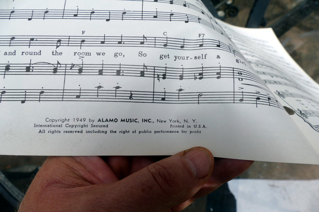 Merry Christmas Polka Paul Webster Sonny Burke   1949 Sheet Music