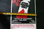 1968 Stop the Bombing! Protest Poster San Francisco USA Vietnam