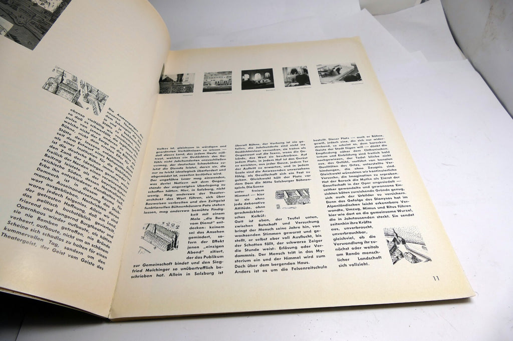 1959 Salzburger Festspiele Alpenjournal Österreich mit separatem Programmheft