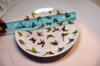 Chinese Butterfly Porcelain Plate Da Qing Daoguang Nian Zhi antique
