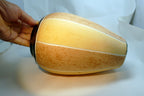 Art Pottery Ceramic Vase 1997 GB Gillian Bliss Signed sand light brown 11"