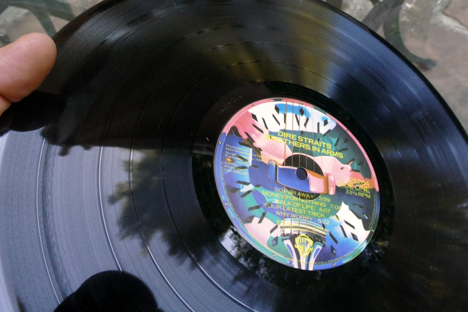 Dire Straits "Brothers in Arms" Warner Bros. Records  1- 25264 Vinyl LP  1985 or