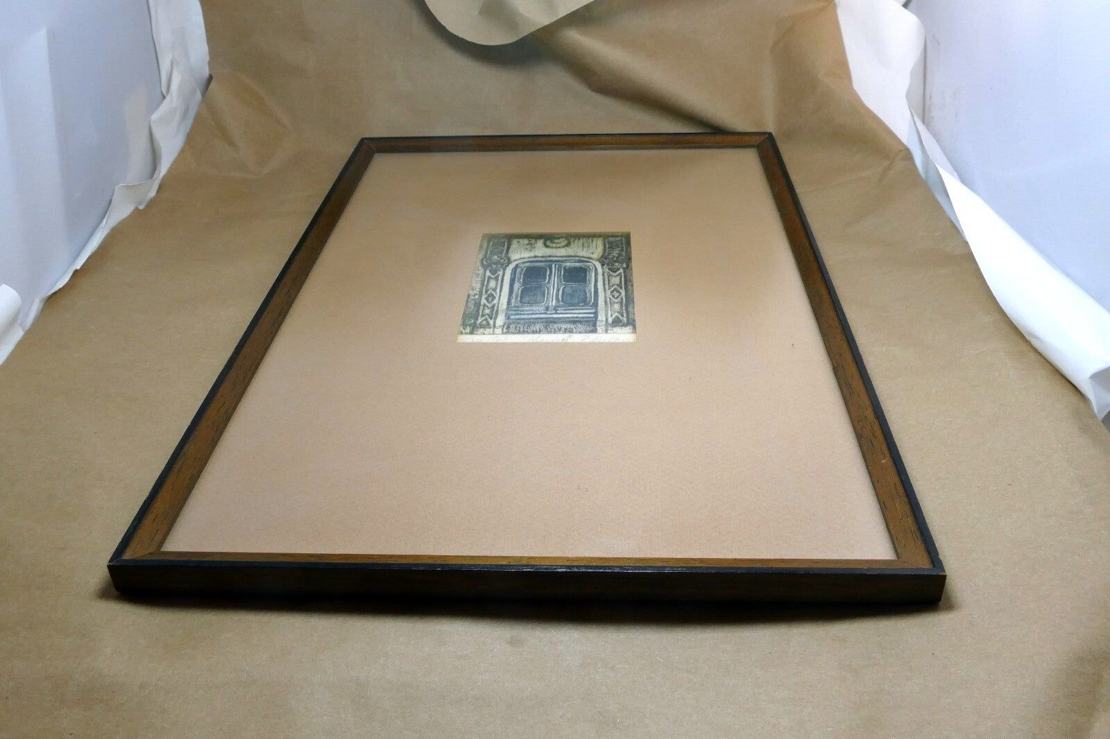 15/40 " Chartres " 1963 Etching by RUTH KERKOVIUS