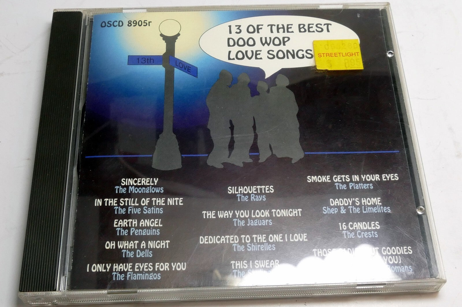 13 of the best doo wop love songs music cd oscd 8905r