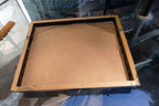 "La Grange" N. L. Reese 1974 print 6X8" framed with glass