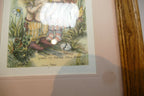 Jody Bergsma 1981 "You Pick Up My Pieces" Print 2029/7500 Framed 10X12"