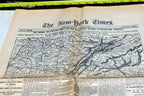 New York Times Febr. 17,  1862 Reprint Civil War Victories Kentucky & Tennessee
