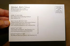 Strini Art Glass  2001 Sale festival Add Postcard, unposted