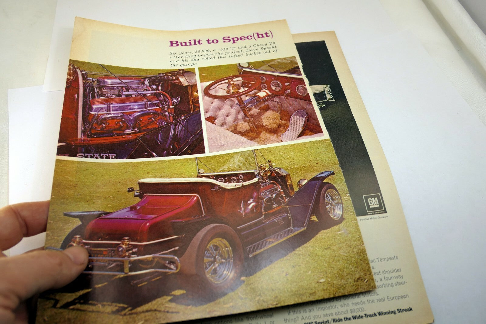 Pontiac Le Mans 1967 Magazine clipping advertisement Ad