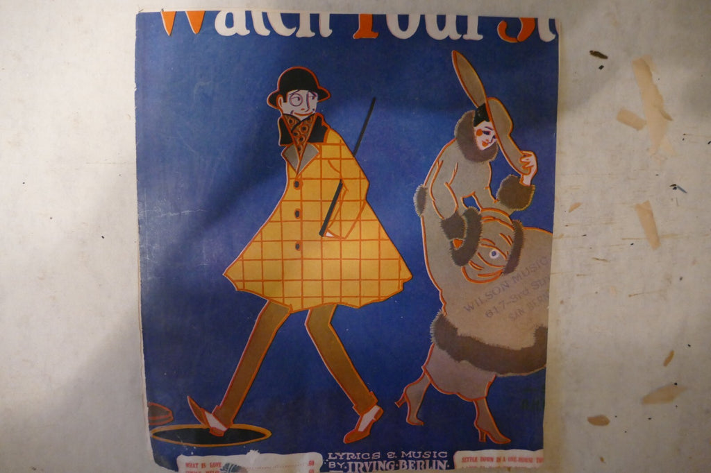 Settle down in a one horse town, sheet music 1914, by irving berlin, irving berlin, inc.