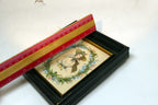 FRENCH MAIDEN WALL DECOR VICTORIAN LADY DESIGN floral Lemercier Lithograph