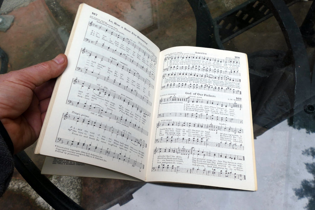 Sheet Music Best-Loved Hymns by Florence Martin 1940 Hall & McCreary Co. Chicago