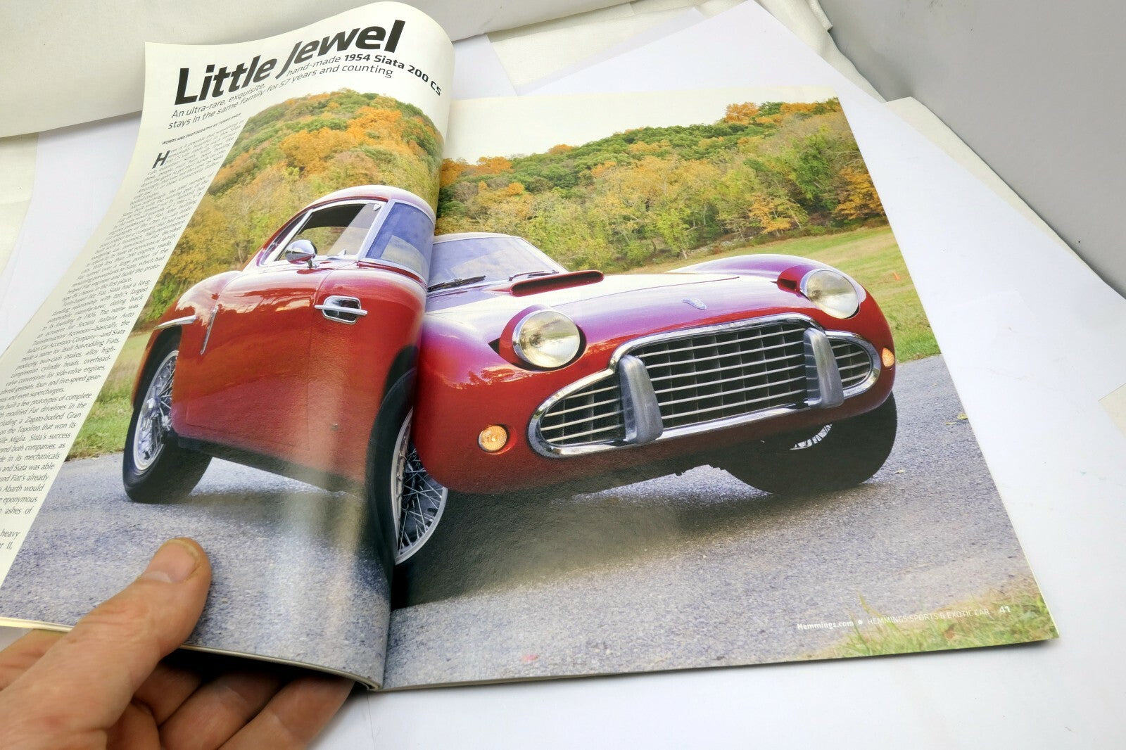 Hemmings Sport & Exotic Car Magazine may 2016 Juaguar's Mighty V-12 engine