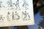 Old WAYS and NEW WAYS No 4 HENRY HEATH CARICATURE PRINT  1840 Victorian