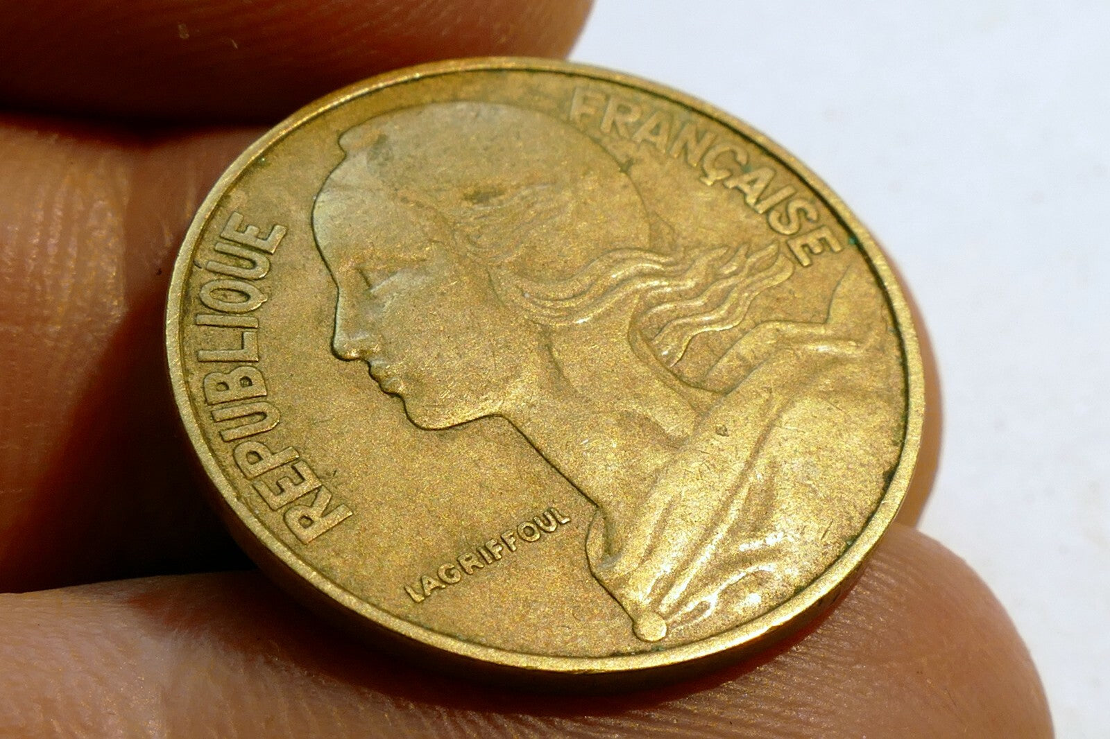 Republique Francais  20 Centimes  1962 coin France