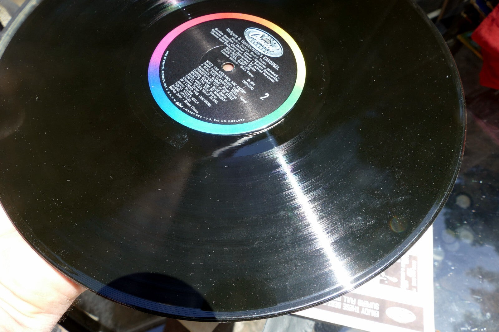 Rodgers and Hammerstein's Carousel Soundtrack Vintage Vinyl  1956 Record LP W694