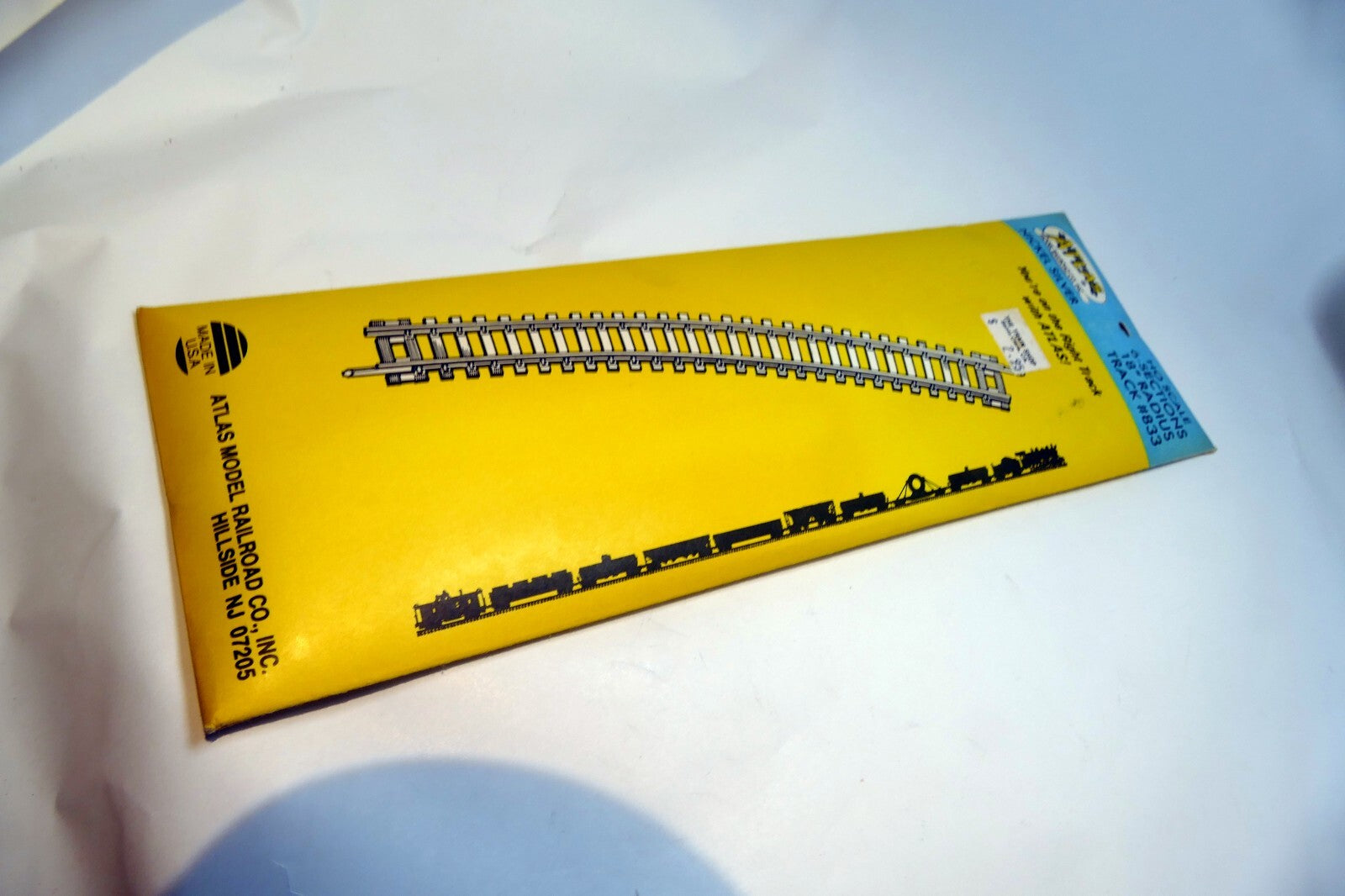 Atlas #833 18" Radius Track Curved  N.O.S. 6 pieces sections per package