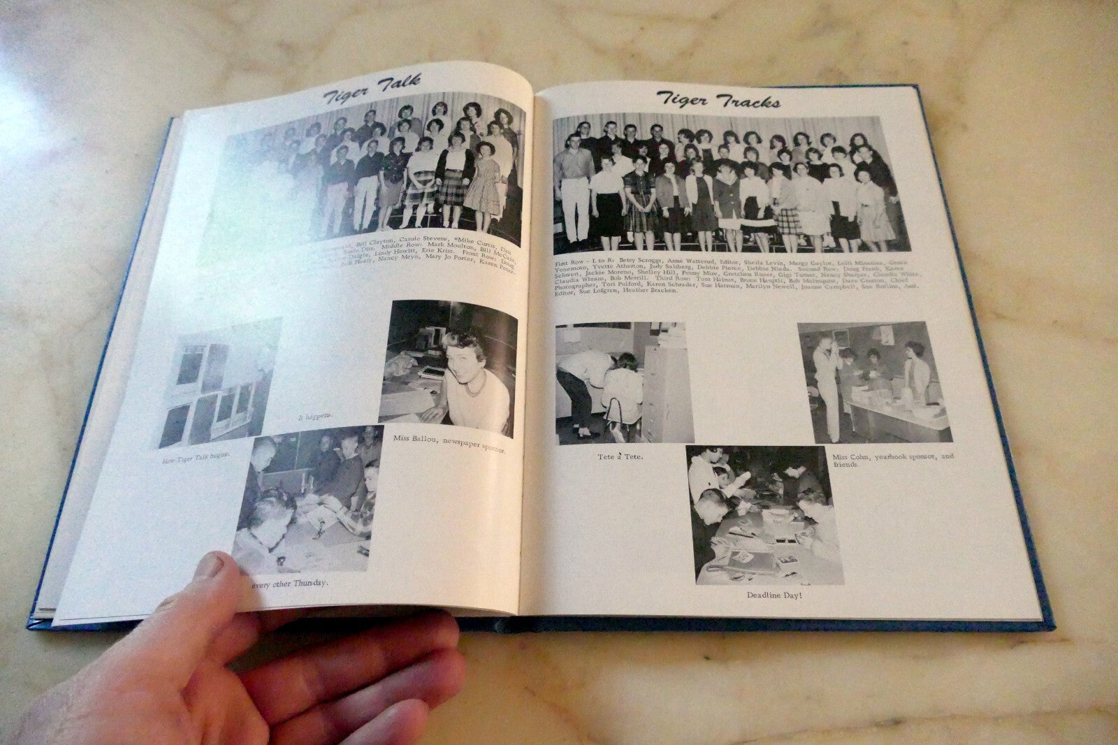 1963 TERMAN JUNIOR HIGH SCHOOL YEARBOOK ANNUAL JOURNAL PALO ALTO  TIGER TRACKS
