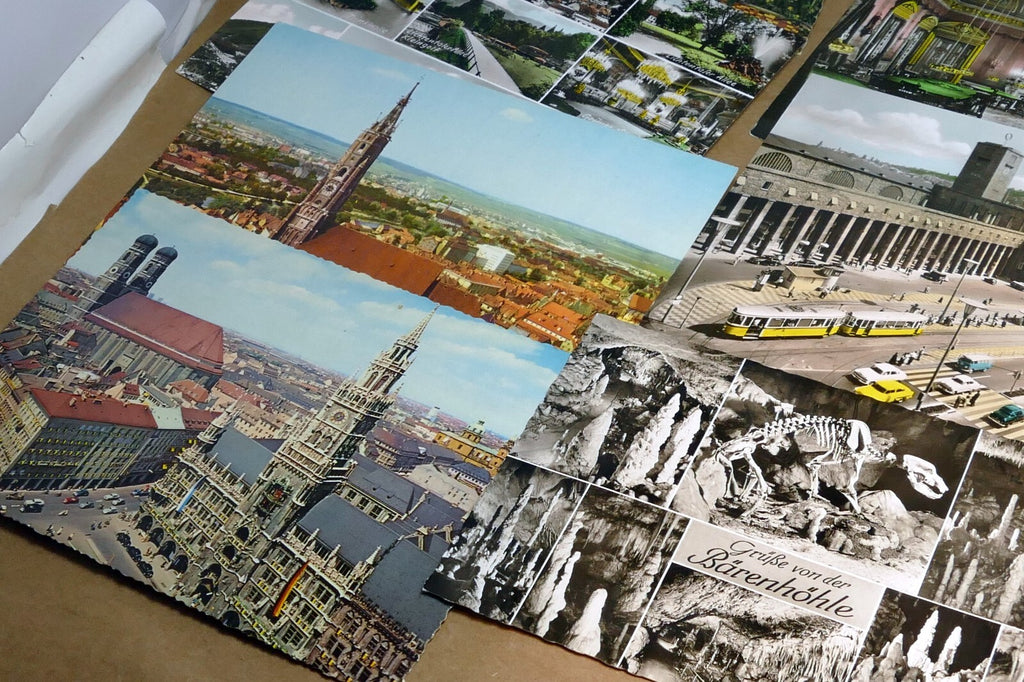 Baden Landshut Germany Unposted Postcard Lot pack of 11 Landscapes Towns 1960's