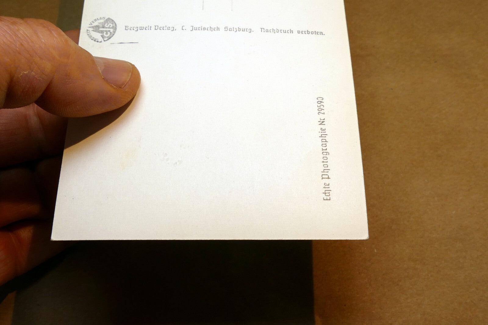 Lend Salzburg Alps Austria postcard 1940's  - unposted