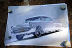 1957 Chevrolet Bel Air Photo Poster Auto Car large 20X30"