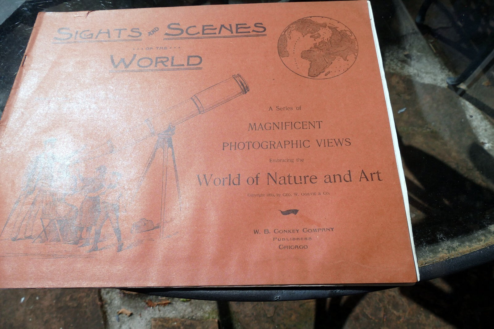 Sights and Scenes of the World No 3, Nov. 1893 Nature and Art Photographic Views