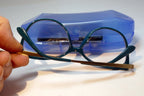 +2.25 Women Oversize Photochromic Reading Sunglasses Retro Anti Blue Rays screen