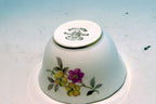 REGENCY ENGLISH BONE CHINA SUGAR BOWL Yellow and Pink