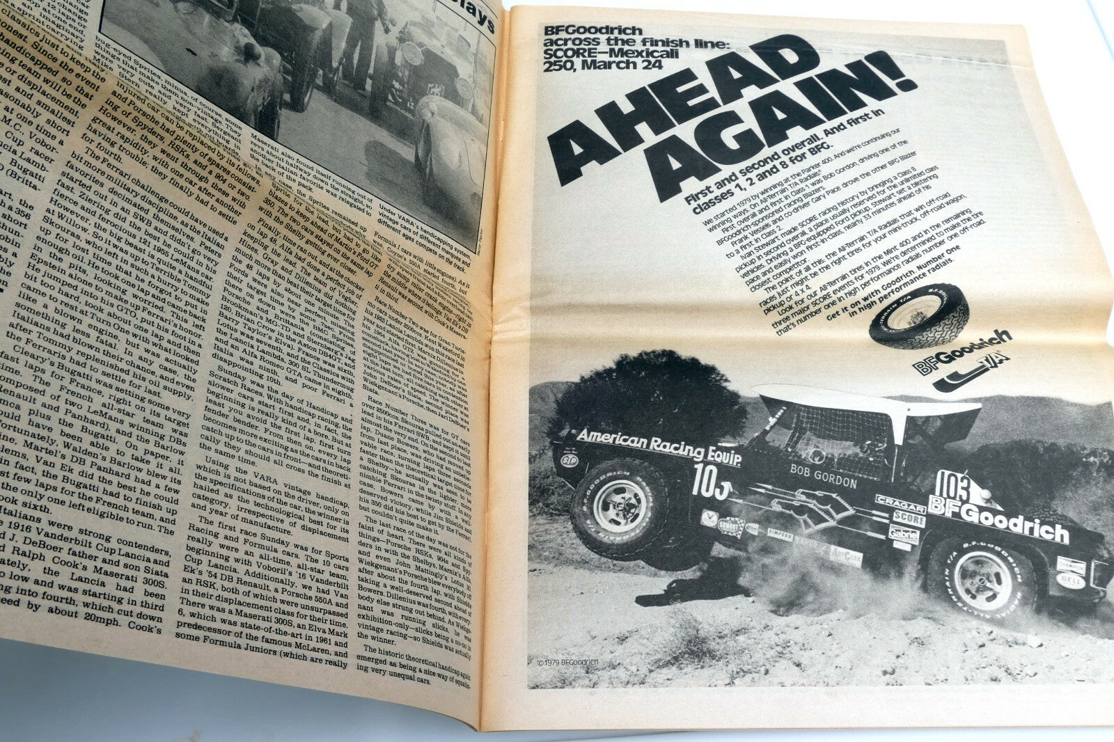 April 1979 Auto Week Magazine Jaguar MK II 3.8 Ferrari win Grand Prix West Pinto