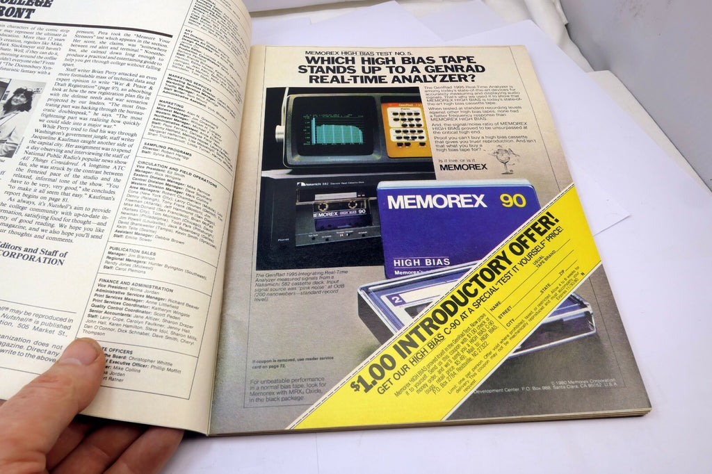 Nutshell Magazine for College Community 1980-1981 San Francisco CCSF